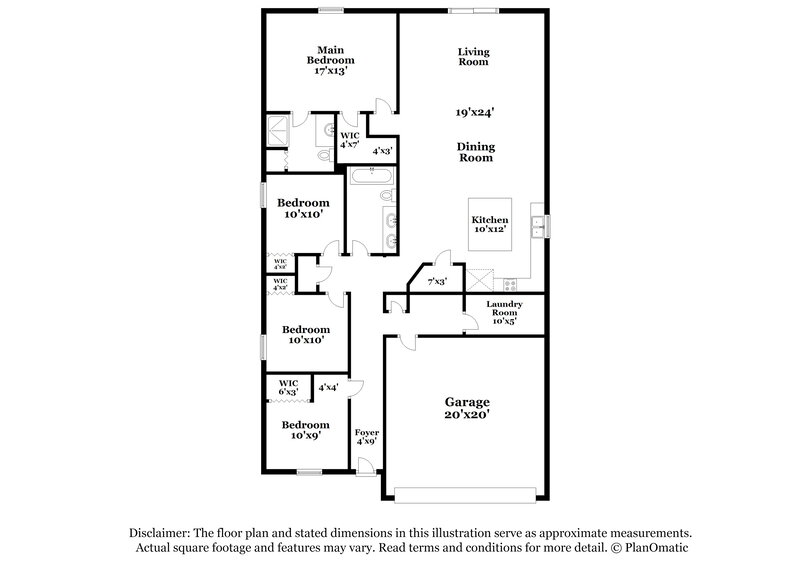 2,605/Mo, 5415 105th Ter E Parrish, FL 34219 Floor Plan View