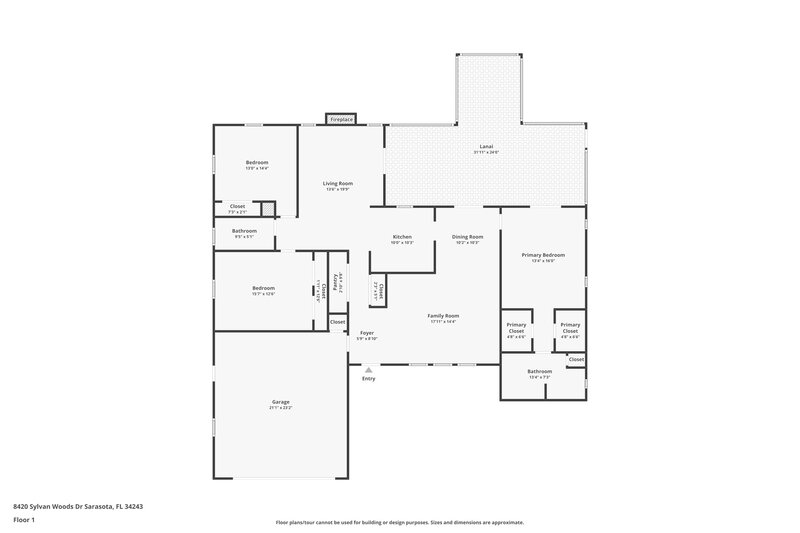 3,980/Mo, 8420 Sylvan Woods Dr Sarasota, FL 34243 Floor Plan View