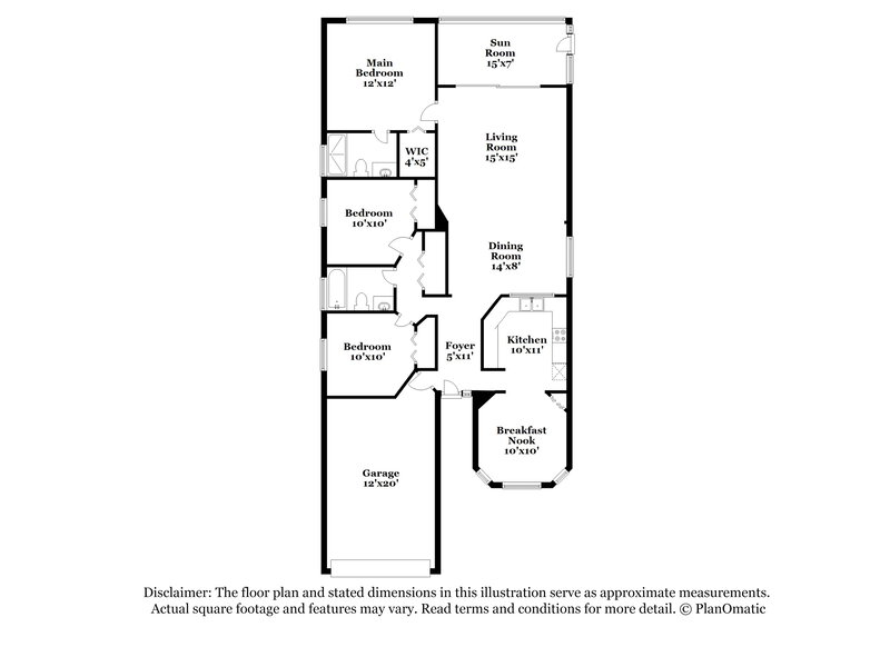 2,310/Mo, 6303 39th Ave W Bradenton, FL 34209 Floor Plan View