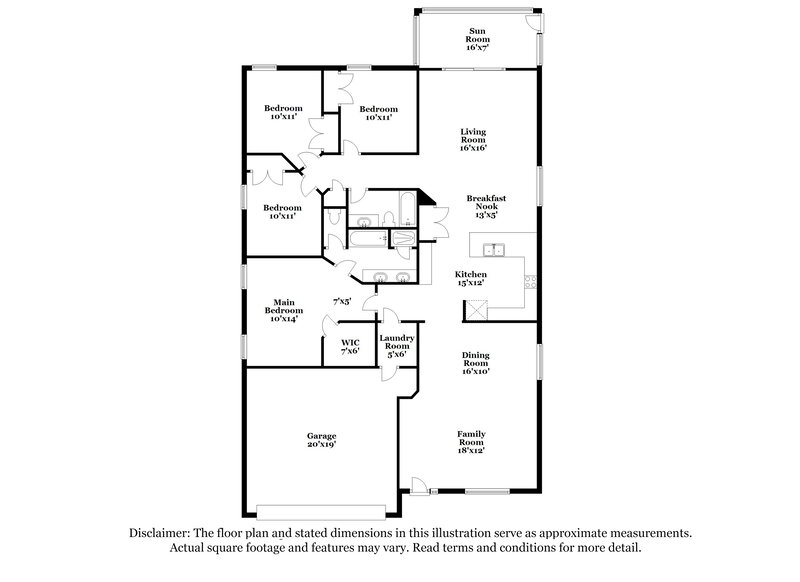 2,110/Mo, 11486 Lake Cypress Loop Fort Myers, FL 33913 Floor Plan View