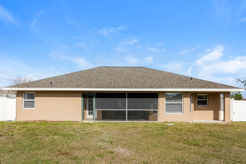 1,860/Mo, 4995 Hurley Ave North Port, FL 34288 Rear View