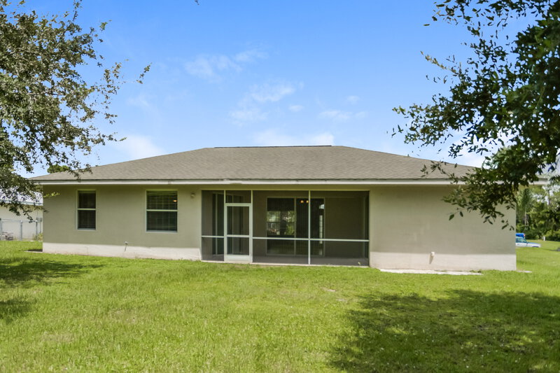1,710/Mo, 3759 Alwood St North Port, FL 34291 Rear View