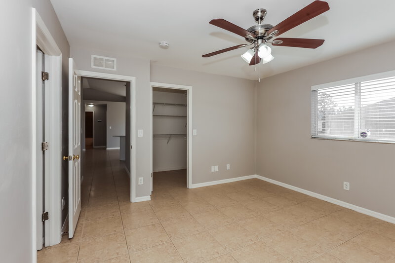 1,480/Mo, 1216 Belgrave St Fort Myers, FL 33913 Main Bedroom View 2