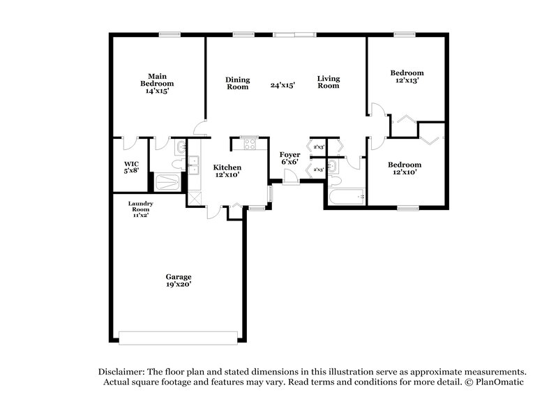 1,635/Mo, 147 SW 29th St Cape Coral, FL 33914 Floor Plan View