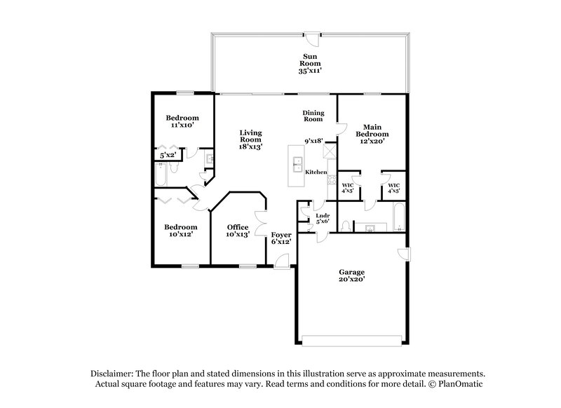 1,910/Mo, 5210 6th St W Lehigh Acres, FL 33971 Floor Plan View