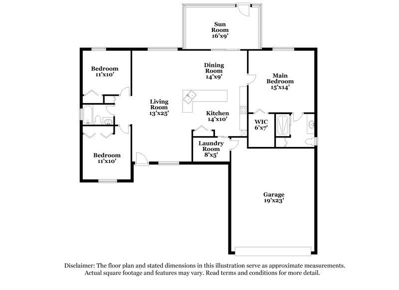 0/Mo, 737 Almelia St E Lehigh Acres, FL 33974 Floor Plan View