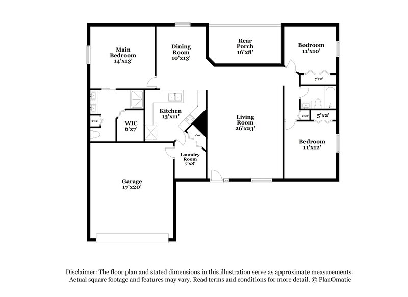 2,300/Mo, 218 SW 11th Ave Cape Coral, FL 33991 Floor Plan View