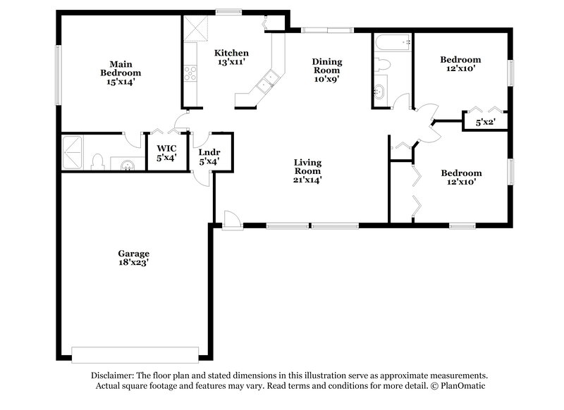 1,730/Mo, 2429 Vedado St North Port, FL 34286 Floor Plan View