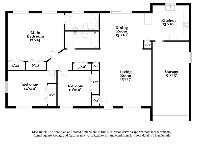 1,615/Mo, 4122 Bula Ln North Port, FL 34287 Floorplan View