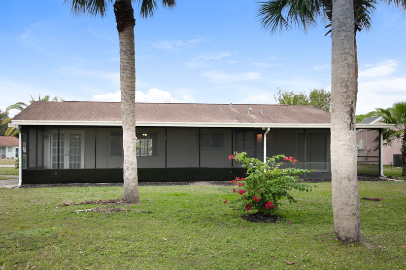 1,795/Mo, 2386 Vestridge St North Port, FL 34287 Rear View