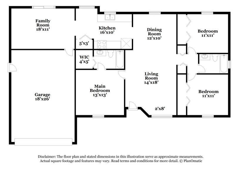 1,975/Mo, 2122 SE 6th Ln Cape Coral, FL 33990 Floorplan View
