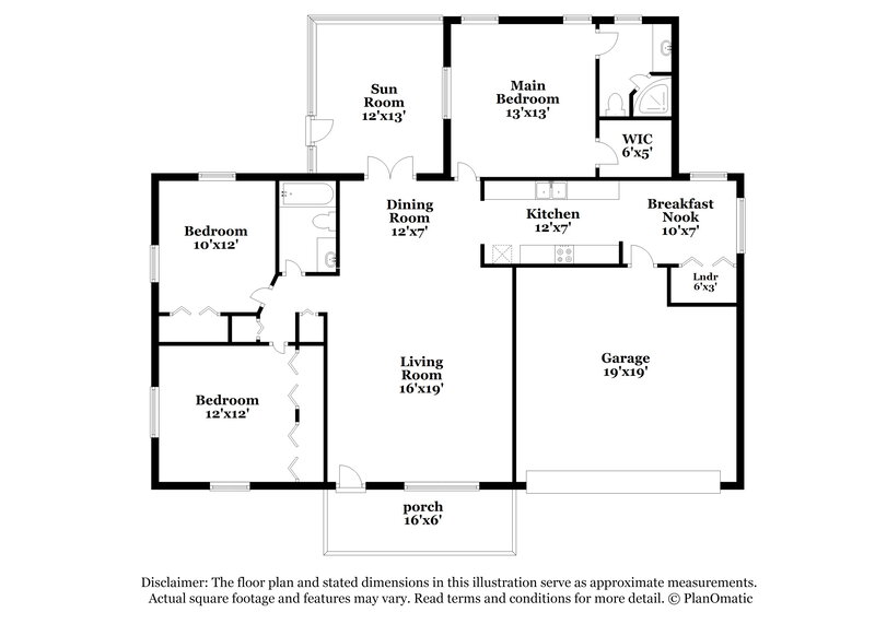 1,825/Mo, 8360 Mambo Ave North Port, FL 34291 Floor Plan View