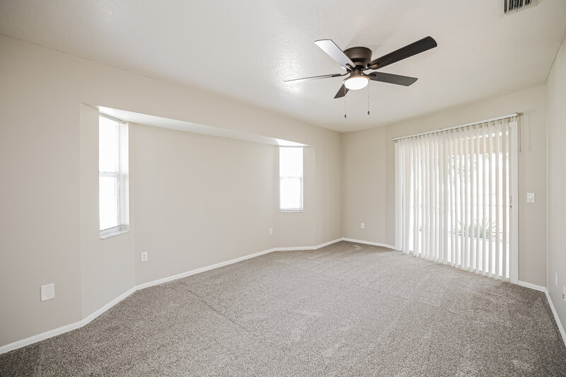 2,150/Mo, 72 Long Meadow Ln Rotonda West, FL 33947 Main Bedroom View 2
