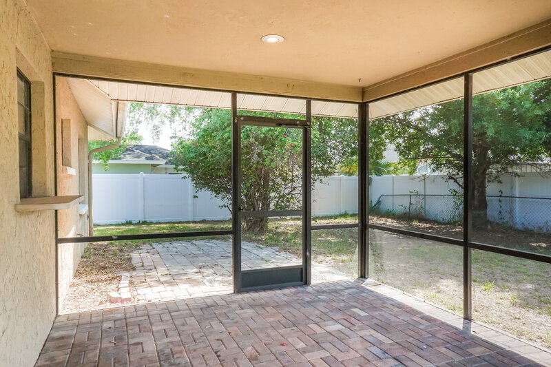 1,940/Mo, 2264 Silver Maple Ct Sarasota, FL 34234 Screen Porch View