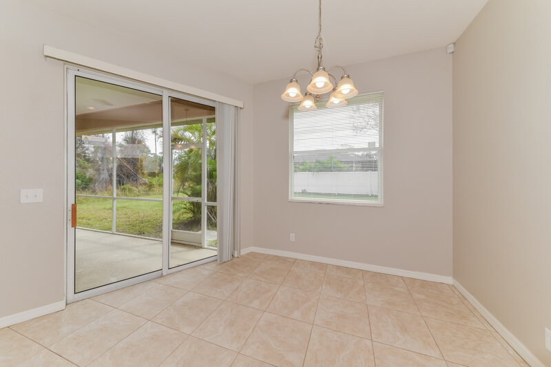 1,720/Mo, 3564 Brownwood Terrace North Port, FL 34286 Breakfast Nook View