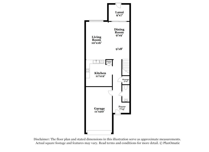 2,550/Mo, 11510 84TH CIR E Unit 102 Parrish, FL 34219 Floorplan View