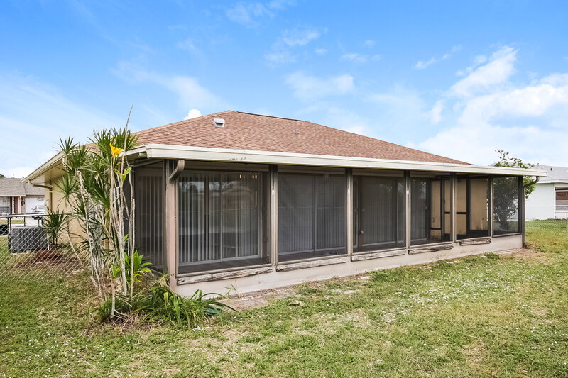 1,615/Mo, 2179 Alton Rd Port Charlotte, FL 33952 Rear View