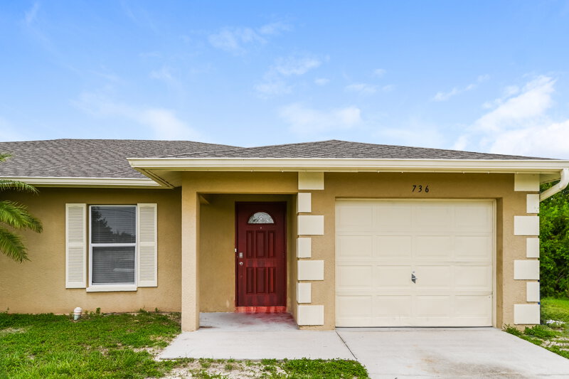 1,630/Mo, 736 Jack Ave S Lehigh Acres, FL 33973 External View