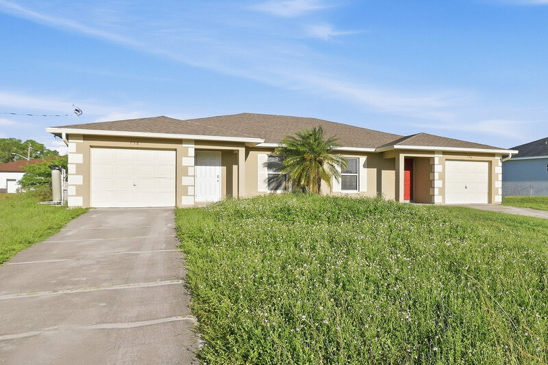 1,445/Mo, 736 Jack Ave S Lehigh Acres, FL 33973 Front View