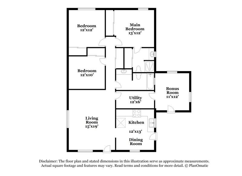 2,185/Mo, 13115 Caribbean Blvd Fort Myers, FL 33905 Floor Plan View