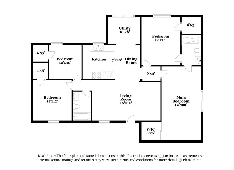 2,160/Mo, 800 Jarmilla Lane Fort Myers, FL 33905 Floor Plan View