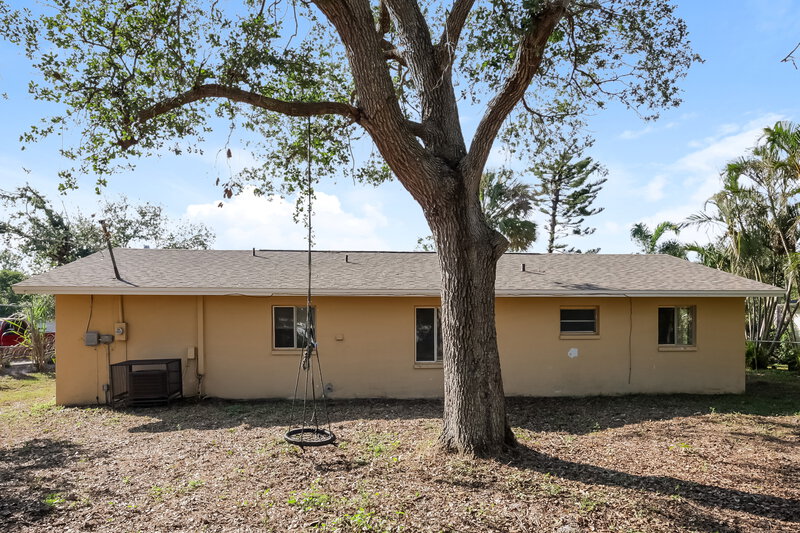 2,660/Mo, 1778 Settler Drive Fort Myers, FL 33905 Rear View