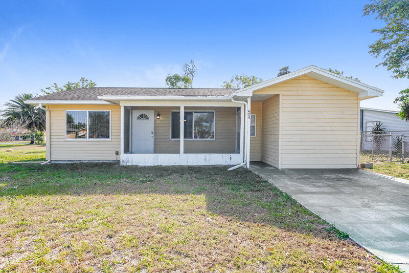 1,540/Mo, 405 Morgan Circle S Lehigh Acres, FL 33936 External View