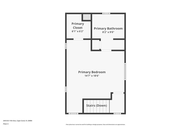 2,395/Mo, 3410 SE 11th Ave Cape Coral, FL 33904 Floor Plan View 2