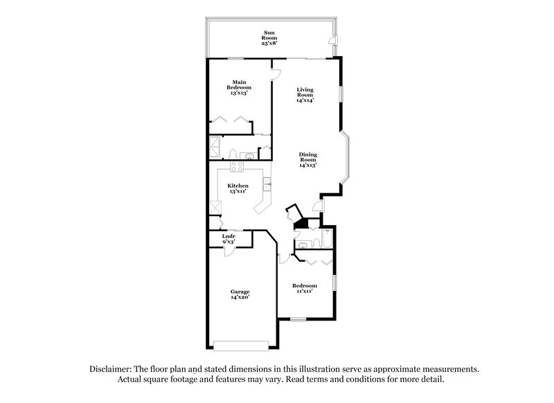 1,900/Mo, 311 28th St W Palmetto, FL 34221 Floor Plan View