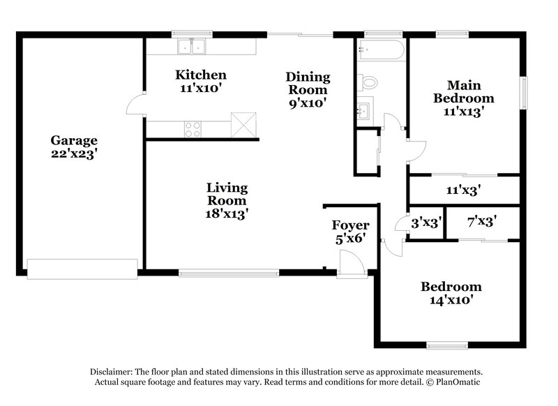 1,905/Mo, 5106 19th St W Bradenton, FL 34207 Floorplan View
