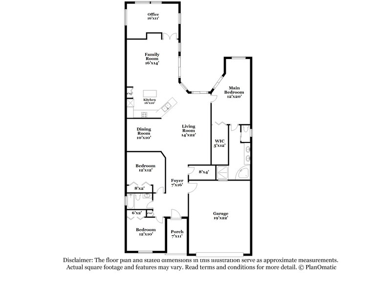 2,985/Mo, 6522 Blue Grosbeak Cir Lakewood Ranch, FL 34202 Floor Plan View