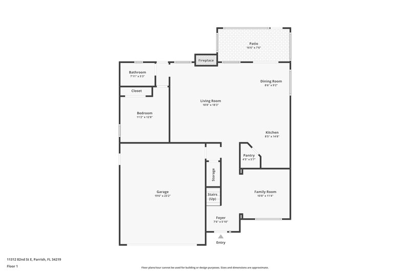 3,135/Mo, 11312 82nd St E Parrish, FL 34219 Floor Plan View