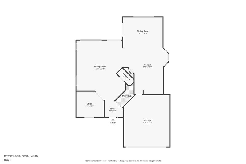 2,635/Mo, 5810 100th Ave E Parrish, FL 34219 Floor Plan View
