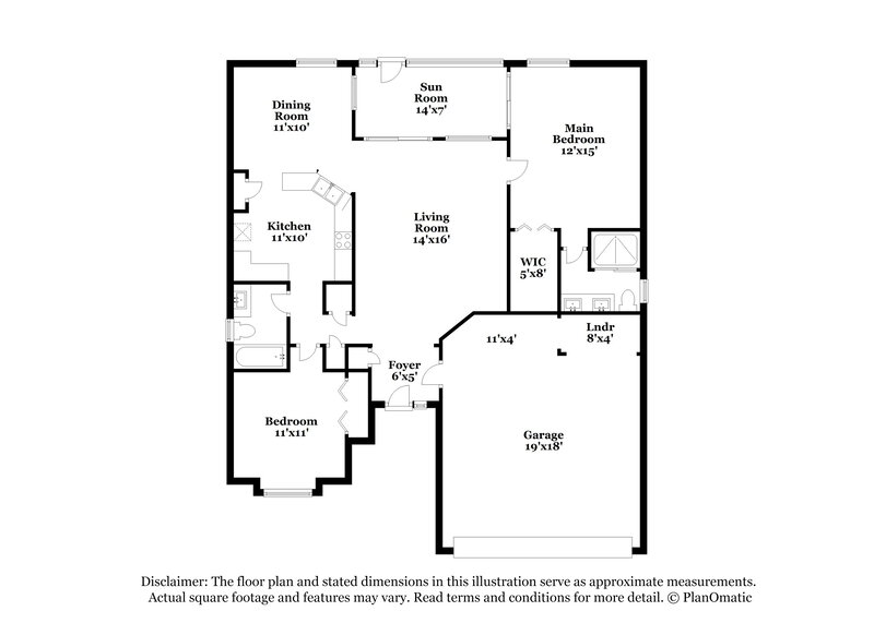 2,220/Mo, 605 45th St E Bradenton, FL 34208 Floorplan View