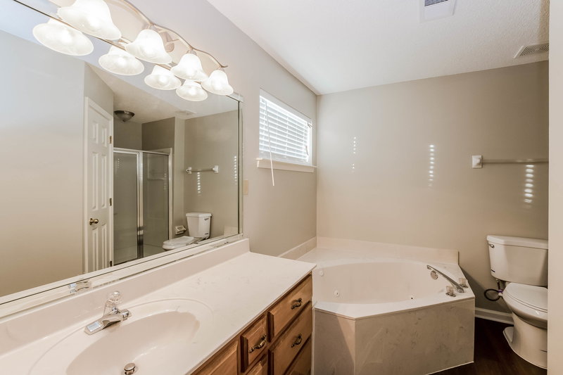 1,875/Mo, 8205 Regal Bend Dr Olive Branch, MS 38654 Master Bathroom View