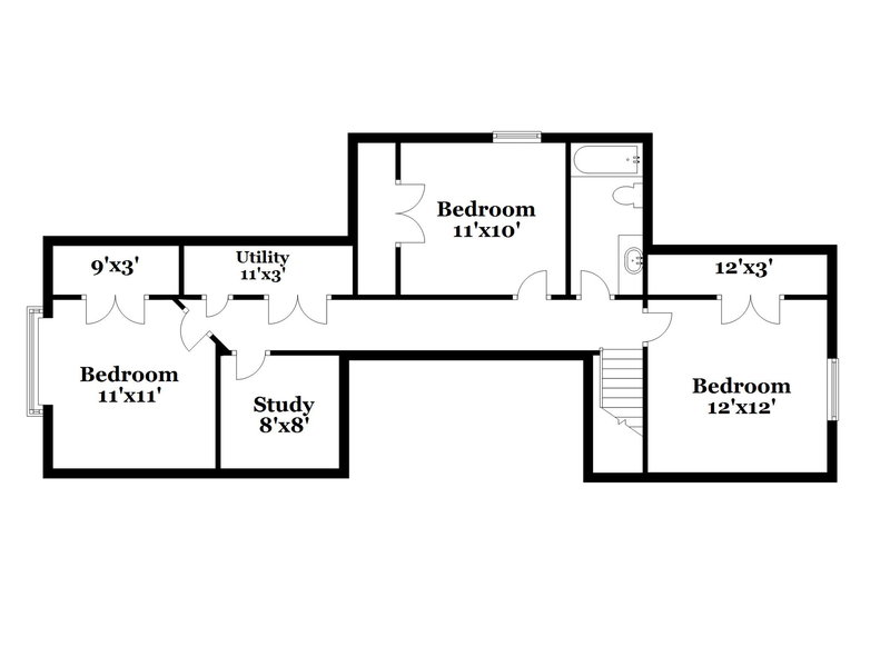 2,700/Mo, 1862 Towson Ln Horn Lake, MS 38637 Floor Plan View 2