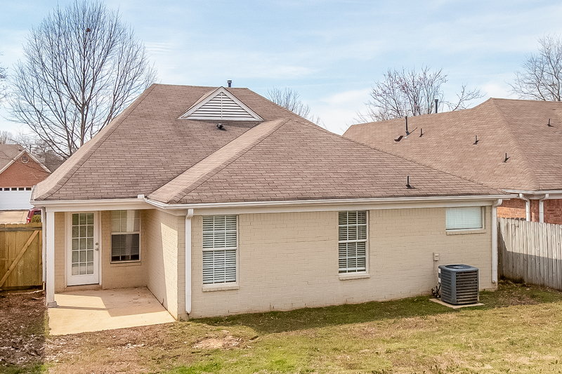 1,620/Mo, 8248 Clubview Dr Olive Branch, MS 38654 Rear View