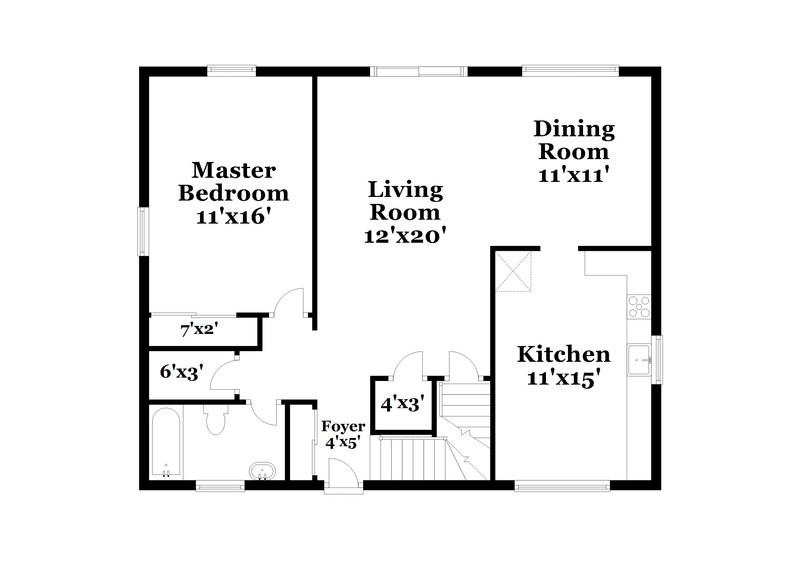 0/Mo, 3917 Burwood Avenue Pennsauken, NJ 08110 floorplan View
