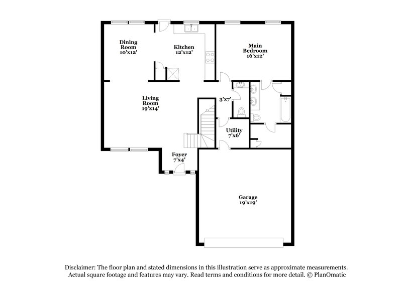 2,225/Mo, 226 Spring Borough Dr O'Fallon, MO 63368 Floor Plan View 2