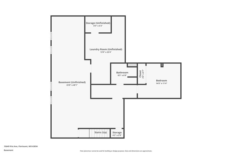2,145/Mo, 15649 91st Ave Florissant, MO 63034 Floor Plan View 2