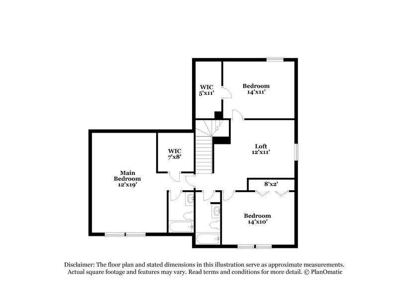 1,955/Mo, 1195 Liberty Crossing Herculaneum, MO 63048 Floorplan View 2