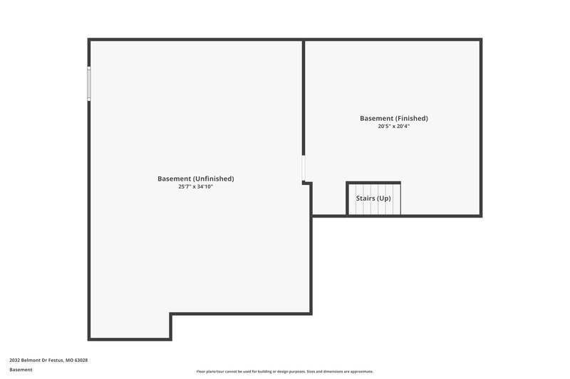 1,900/Mo, 2032 Belmont Dr Festus, MO 63028 Floor Plan View 2