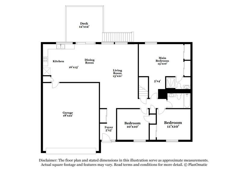 1,655/Mo, 11743 Branridge Rd Florissant, MO 63033 Floor Plan View 2