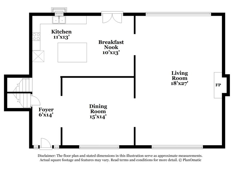 2,025/Mo, 5000 Snowberry St Imperial, MO 63052 Floorplan View