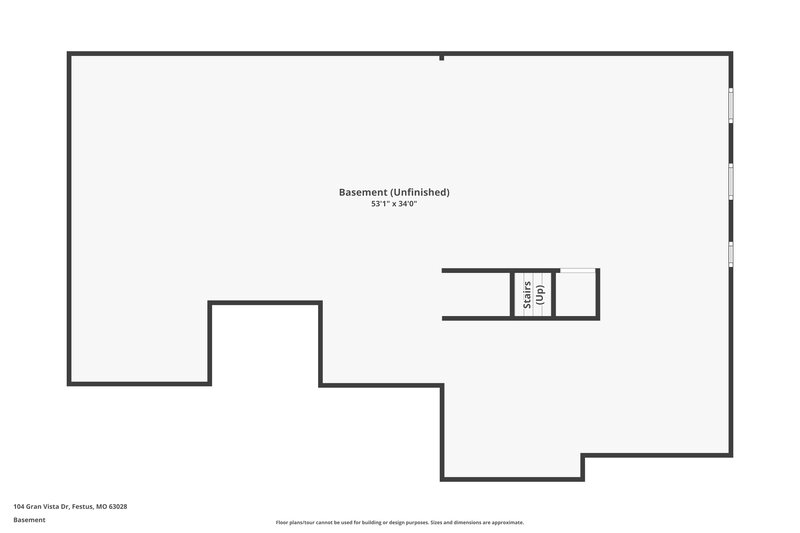 1,715/Mo, 104 Gran Vista Dr Festus, MO 63028 Floor Plan View 2