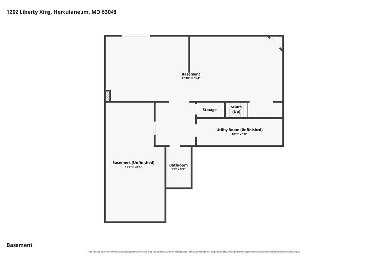 1,880/Mo, 1202 Liberty Crossing Herculaneum, MO 63048 Floor Plan View 2