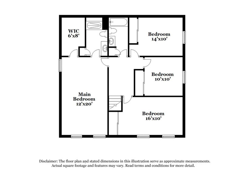 2,420/Mo, 3827 Salvation Rd Florissant, MO 63034 Floor Plan View 2