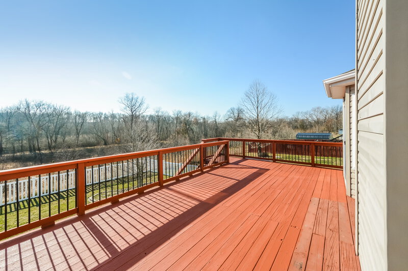 2,500/Mo, 1721 Waters Edge Way Pevely, MO 63070 Deck View