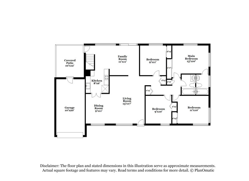 1,385/Mo, 11611 Criterion Ave St. Louis, MO 63138 Floor Plan View 2
