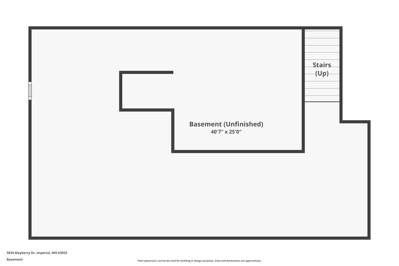 2,185/Mo, 5834 Mayberry Dr Imperial, MO 63052 Floorplan View 2